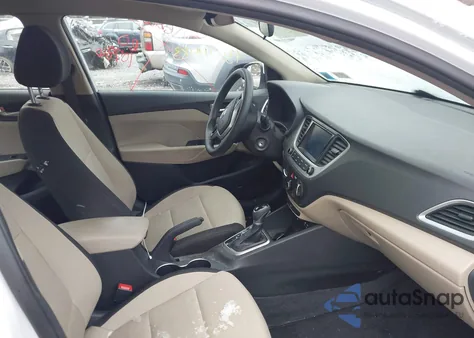 2022 Hyundai Accent Sel из США, поврежденный, VIN 3KPC24A6XNE158345